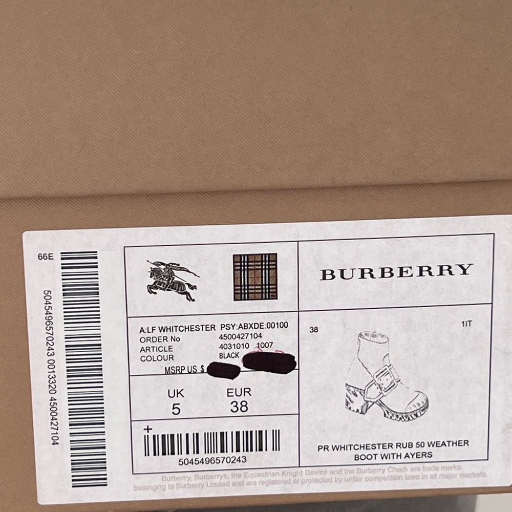 Burberry Buckle Ankle Boot - Picture 11 of 11